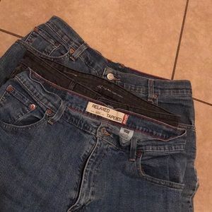 3 pairs of Levi's Jean's - loved- please see pics